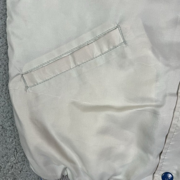 Vintage Duluth Hockey Satin Jacket Minnesota Button Up Varsity Coat - Picture 6 of 12